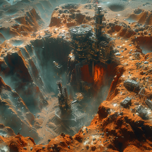Mineral asteroid module