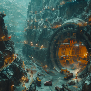 Citadel mine production module